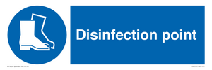 Disinfection point